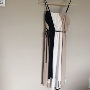 Calvin Klein Midi Dress NWT colorblock size 2